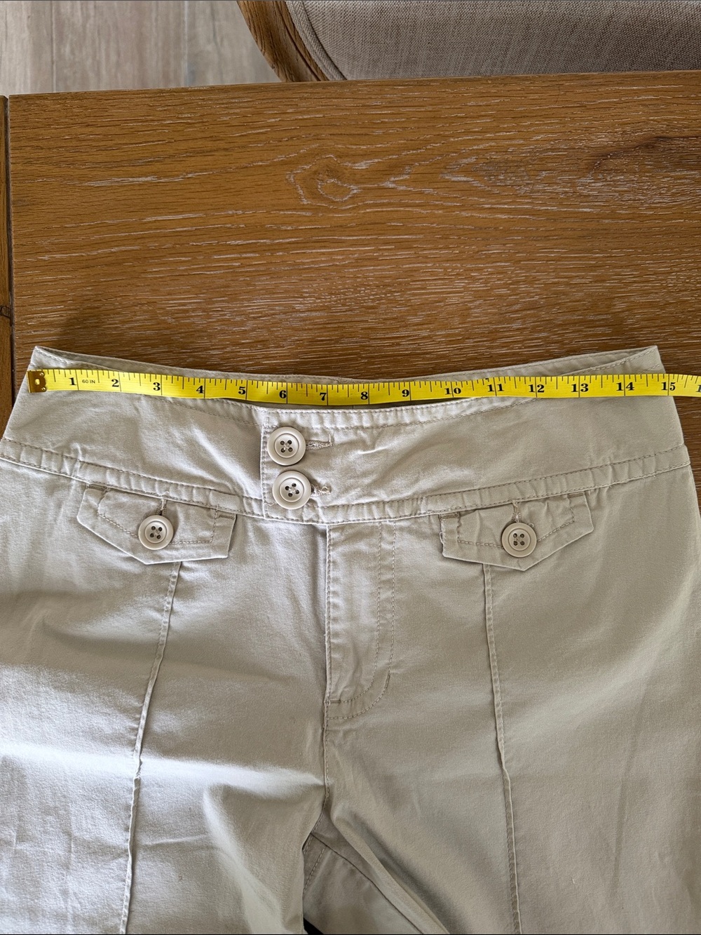 Style & Co. Light Tan Wide Leg Pants 8P - Picture 8 of 9